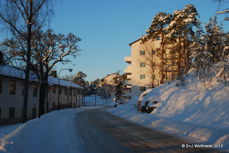 Blackebergsbacken in snow