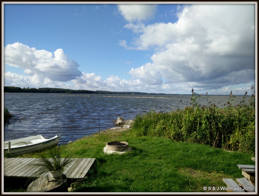 Western Ringsjön after canoeing