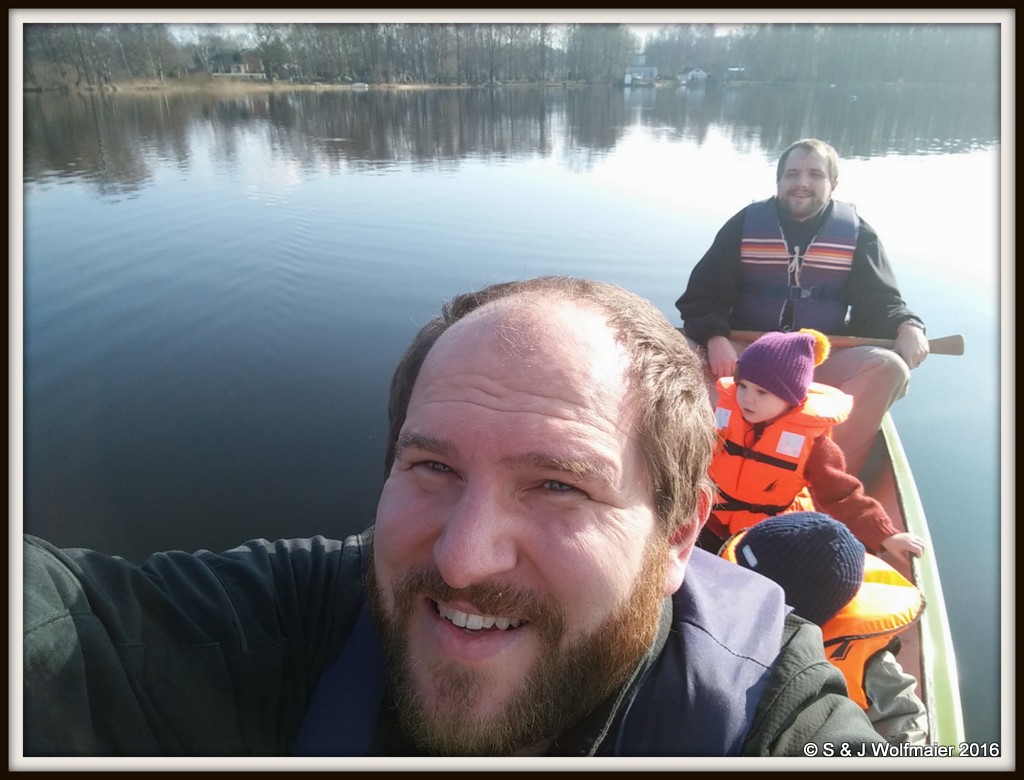 Canoe selfie